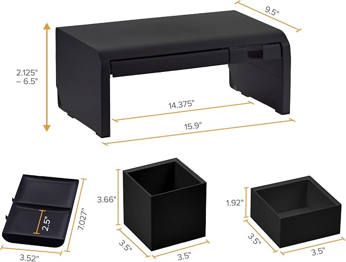 Bostitch Konnect Adjustable Monitor Riser - Image 6