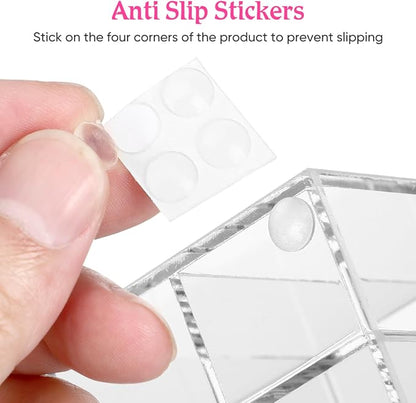 Lipstick Organizer Display, 24 Slot Thick Clear Acrylic Lipstick Holder - Image 6