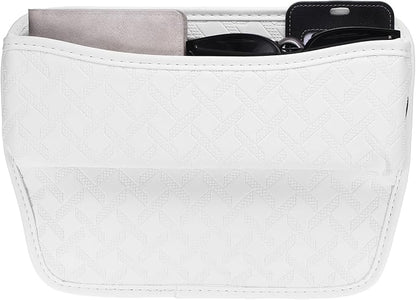 HARFINGTON Car Seat Gap Filler Organizer 11.5 x 8 x 2.1 Inch Leather Universal by HARFINGTON