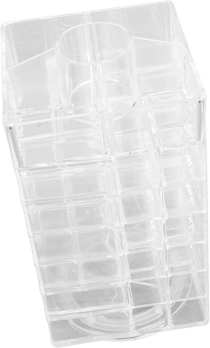 Lipstick Organizer, Lip Gloss Organizer 360 Degree Rotating Display Cosmetic - Image 7