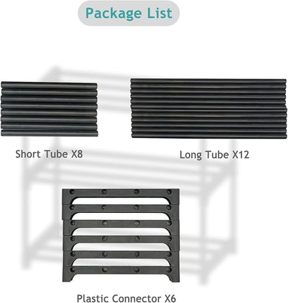 Autonomier 3 Tier Extra Small Shoe Rack, Narrow Stackable Shoe Shelf - Image 7