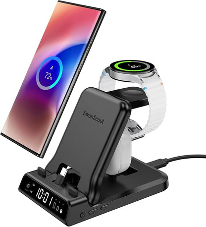 25W USB C Fast Charging Station by SwanScout