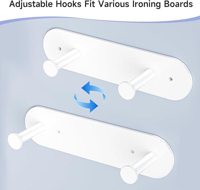 Ironing Board Hanger Wall Mount, Ironing Board Holder - Image 4
