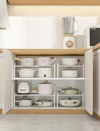 2-Pack Expandable Shelf Organizer - Image 2