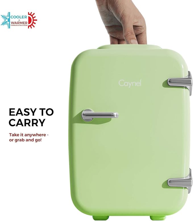 CAYNEL Mini Fridge Portable Thermoelectric 4 Liter Cooler and Warmer - Image 6