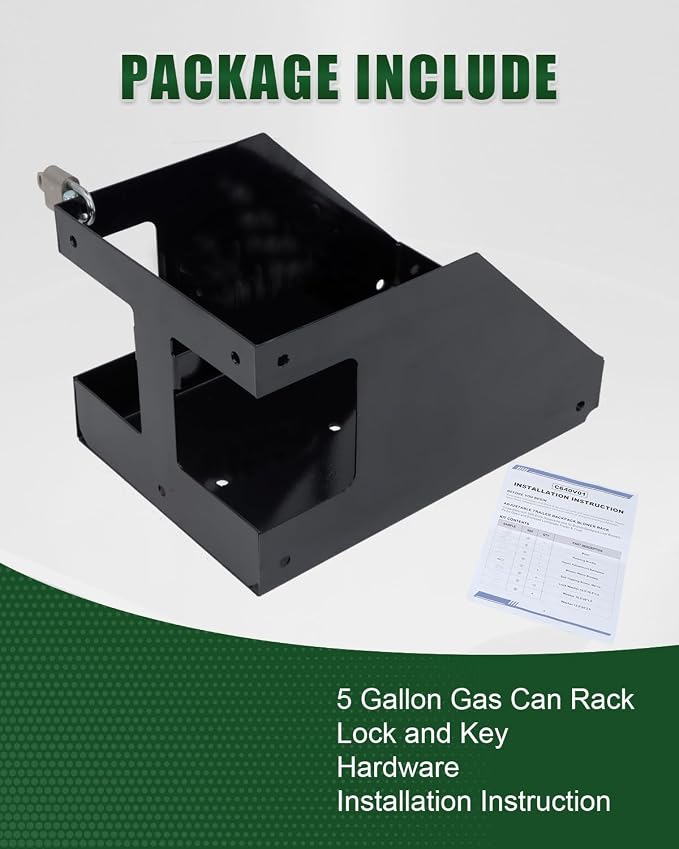 ELITEWILL Trailer Fuel Gas Can Rack Holder - Image 7