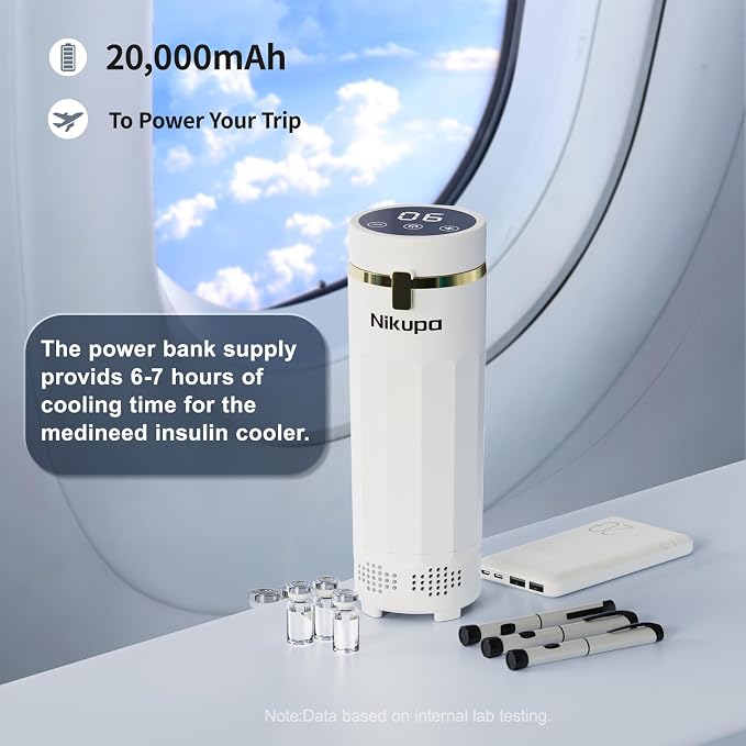 Insulin Cooler Travel Case TSA Approved, Portable Refrigerated Medical Cooler - Image 5
