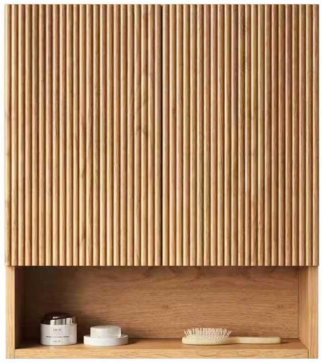 Natural Bathroom Wall Cabinet - Image 7