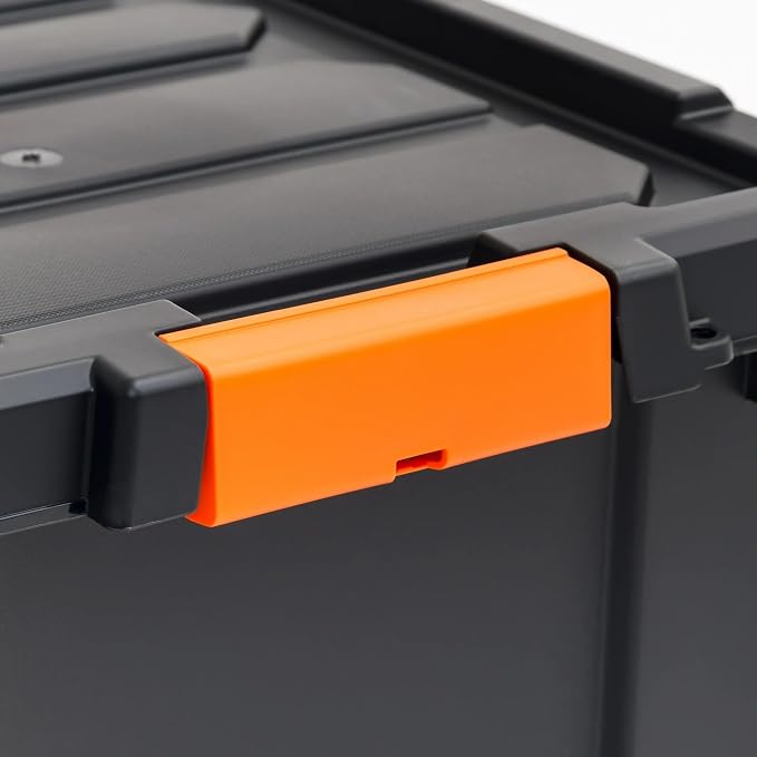 3 Gal. Heavy Duty Plastic Storage Bins - Image 4