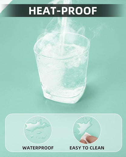 Non-Slip Desk mat, PULeather Desk Pad Protector, Office Desk Mat, Large Mouse - Image 5