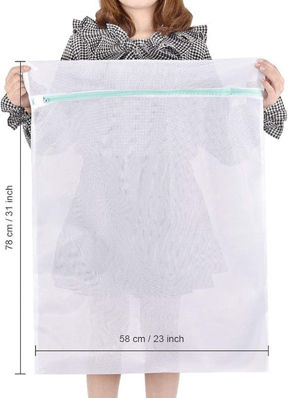 OTraki Mesh Laundry Bag for Delicates 2 Pack Garment Wash Bag 24 x 32 inch - Image 7