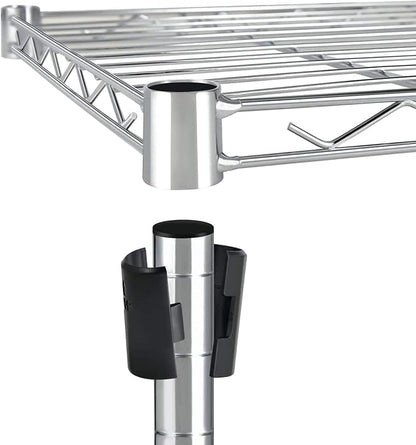 Simple Deluxe Heavy Duty 5-Tier Storage Shelving Unit, 35.83" W x 13.98" D x - Image 5