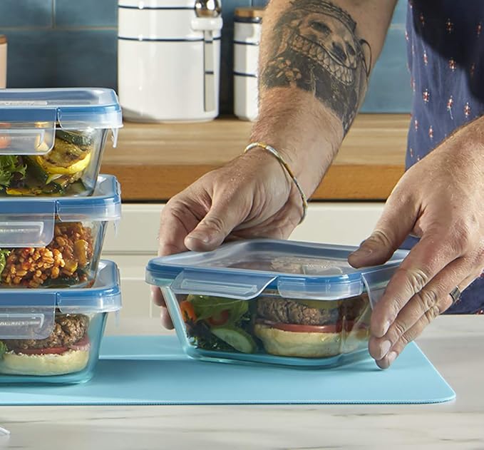Snapware Total Solutions Glass Food Storage Containers Set, Airtight & - Image 3