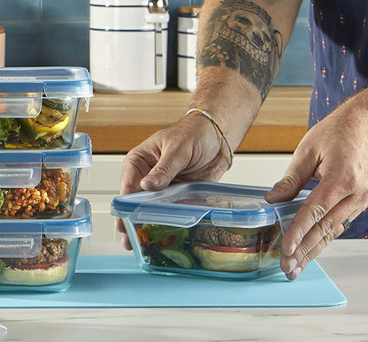 Snapware Total Solutions Glass Food Storage Containers Set, Airtight & - Image 3