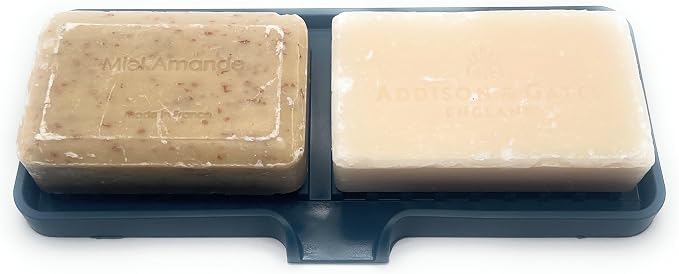 Happitasa Silicone Soap Dish Tray and Sponge Holder - Image 3