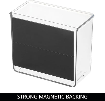 iDesign Magnetic Small Clear Plastic Organizer Bins - Image 5
