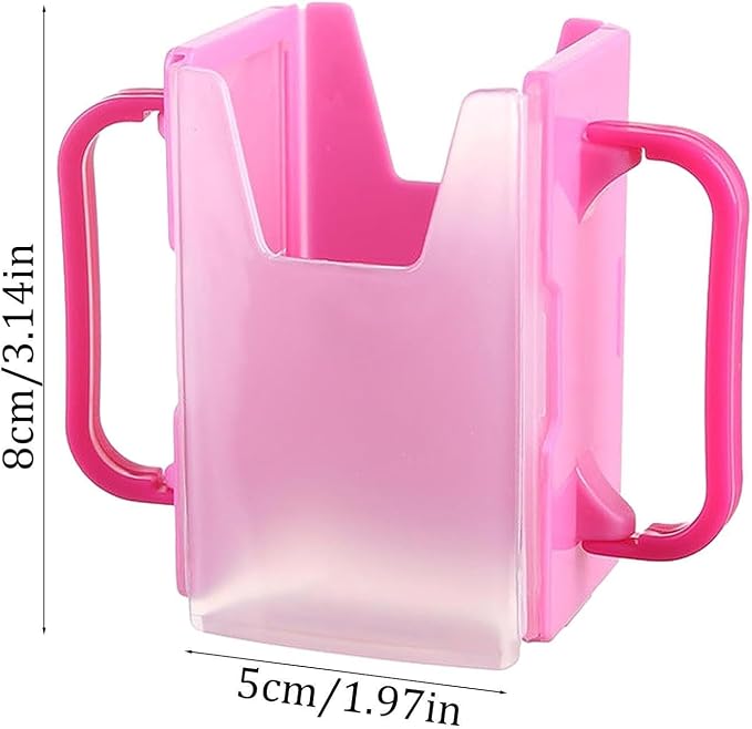 Juice Box Holders Squeeze Proof Food Pouch Holder Milk Carton Holder - Image 4
