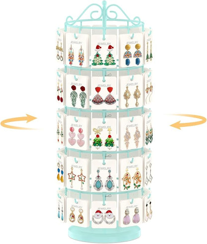 EsLuker.ly Earring Holder Organizer Rotating Display Tree Stand, Adjustable by EsLukerly