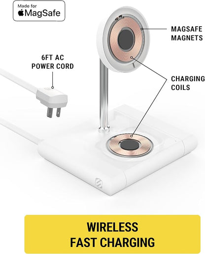 Scosche BL2MSiQWT-AP BaseLynx™ 2.0 2-in-1 Modular Charging Station - Image 5