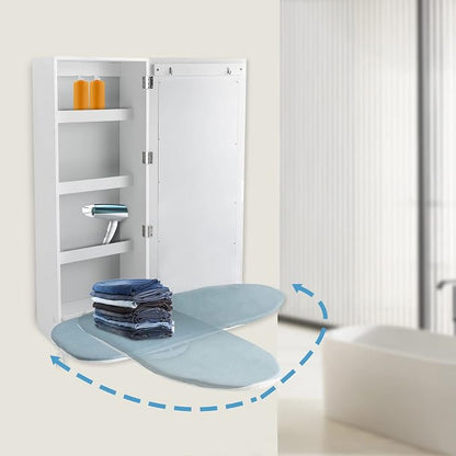 Space-Saving Wall Mounted Ironing Cabinet - Image 3