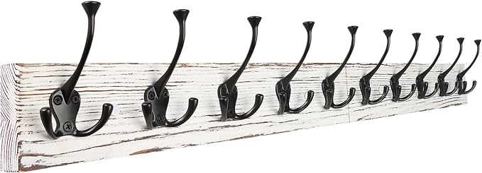 IBosins 34'' Coat Rack Wall Mount by IBosins