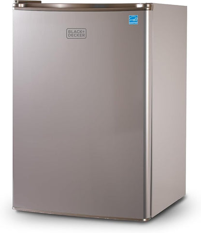 BLACK+DECKER 2.5 Cu. Ft. Compact Refrigerator, ENERGY STAR Certified, Single by BLACKDECKER