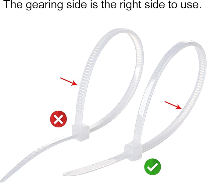 3/4" Strong Back-Glue Self Adhesive White Cable Zip Tie Mounts 100pcs - Image 2
