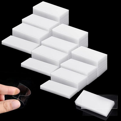 1000 Pack Plastic Tags Shelf Label Holders Clear Plastic Label Price Tag by Chunful