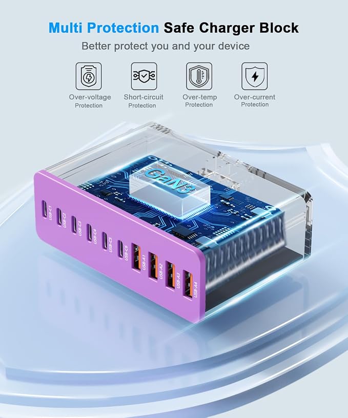 USB C Charging Station 10 Port - Image 5