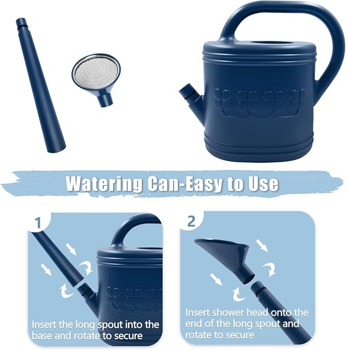 2 Gallon Watering Can, Outdoor Watering Can - Image 5