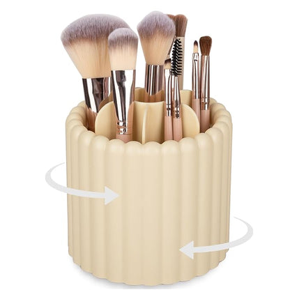 Anyoifax 360 Rotating Makeup Brush Holder 7 Slots Make Up Brush Organizer by Anyoifax