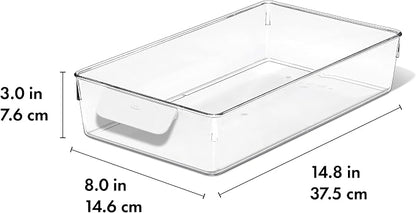 OXO Good Grips Fridge Organization Bin 8 in x 14 in - Image 6