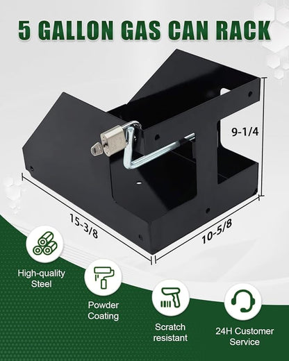 ELITEWILL Trailer Fuel Gas Can Rack Holder - Image 3