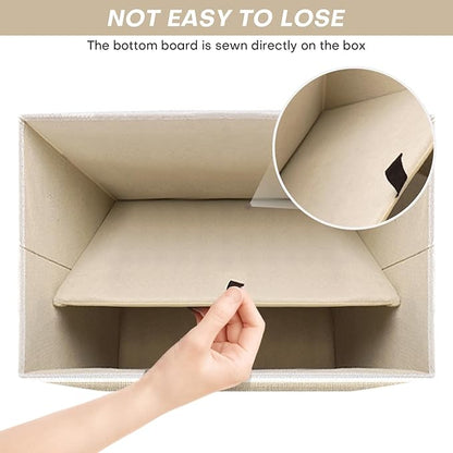Bagnizer Large 42 Quarts Fabric Storage Bins - Image 3
