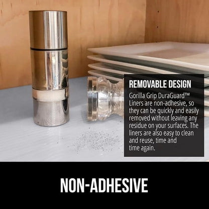 GORILLA GRIP DuraGuard Shelf Liner, 17.5x30 Non-Adhesive Cabinet Liners - Image 5