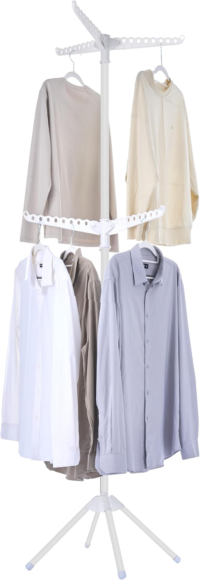 CASAMAYA Clothes Drying Rack Foldable, 74.8 inch 2 Tier Laundry Drying Rack by Unknown