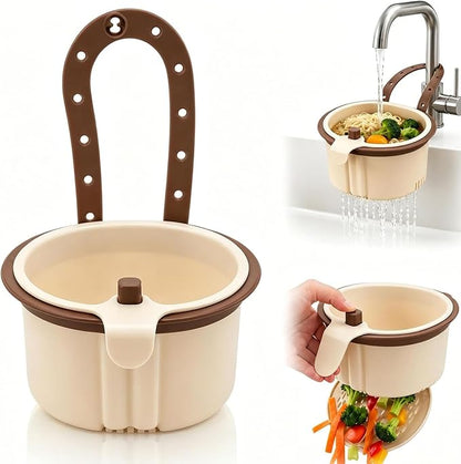 Multifunctional Hanging Sink Drain Basket by Unknown