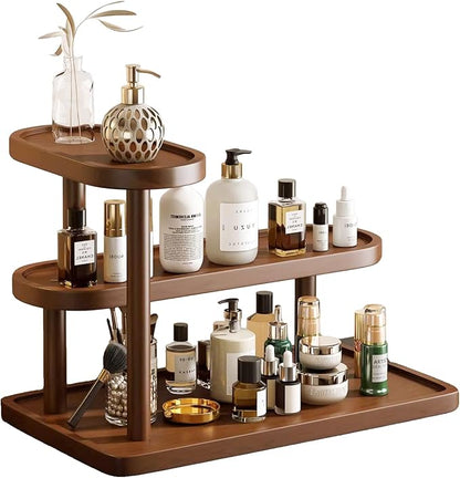 GDQ Wooden Display Organizer Stand, Perfume Organizer, Tea Set, Open Design by GDQ