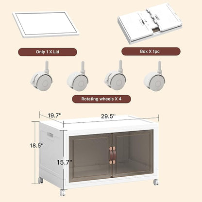 472QT Extra Large Stackable Storage Bins - Image 2