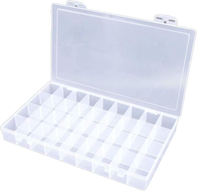 Feadily 1PCS 36 Grids Large Plastic Organizer Box by Feadily