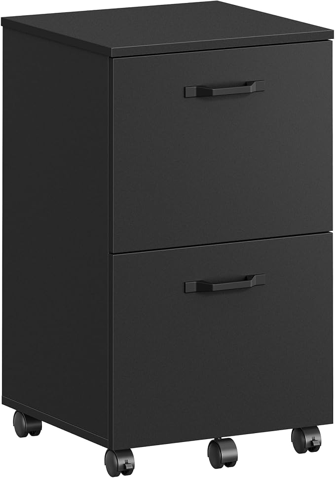VASAGLE 2-Drawer File Cabinet, Small Rolling Filing Cabinet - Image 8