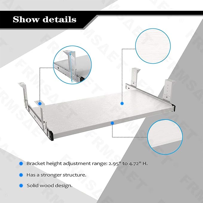 FRMSAET Furniture Accessories Office Product Suits Hardware 20/24/30 inches - Image 2