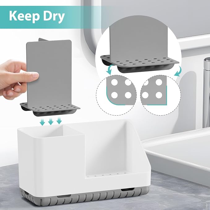Toothbrush Holders for Bathrooms, Kids Electric Toothbrush and Toothpaste Holder - Image 3