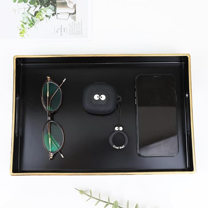 Spsyrine Black Bathroom Vanity Tray - Image 6