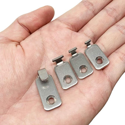 10pcs Heavy Duty Hanger 304 Stainless Steel Wall Mounted Mini J Hook - Image 7