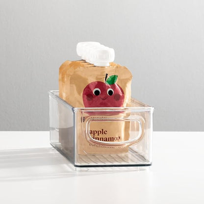 mDesign Small Plastic Nursery Storage Container Bins - Image 2