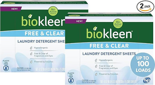 Biokleen Laundry Detergent Sheets by Biokleen