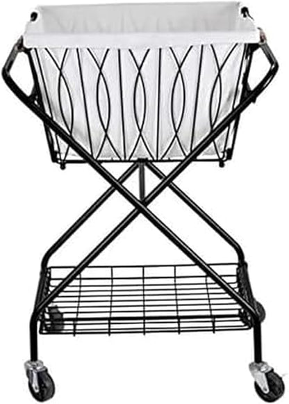 Artesa Verona Collapsible Laundry Cart by Artesa
