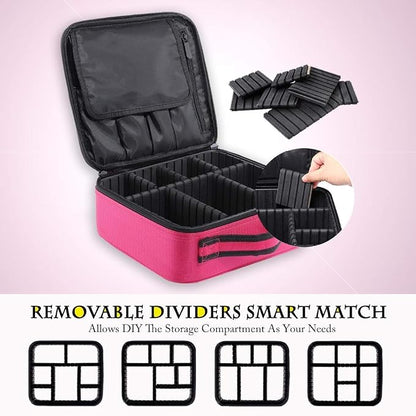 gzcz Travel Makeup Bag, Portable Makeup Case - Image 3