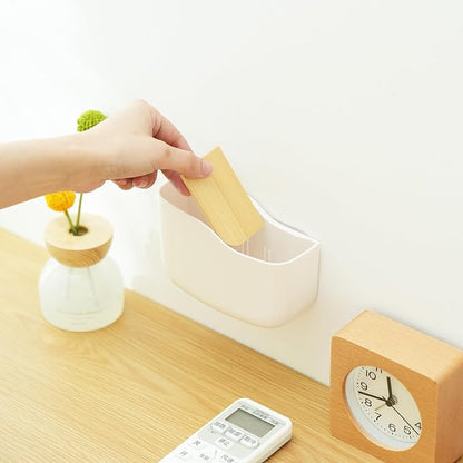 SUNFICON Wall Mount Remote Holder TV FAN Remote Control Holder Bedside Caddy - Image 5